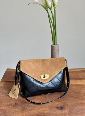 劳拉时黛50139新款女包单肩手提斜挎腋下包头层磨砂牛皮时尚包包