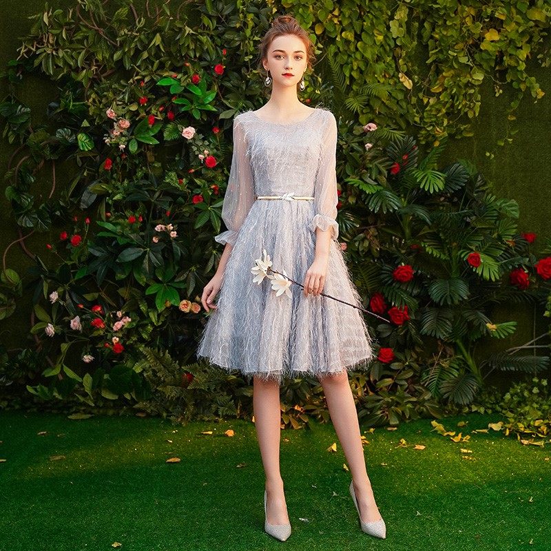 伴娘服短款女2020新款春仙气质显瘦伴娘裙毕业主持人小礼服姐妹团在类目 女装/女士精品, 婚纱/旗袍/礼服, 礼服/晚装中 - 来自Buy2taobao.com提供专业的淘宝代购服务