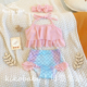 BABY SWIMSUIT欧美婴儿泳衣可爱美人鱼吊带挂脖泳装 女童比基尼ins