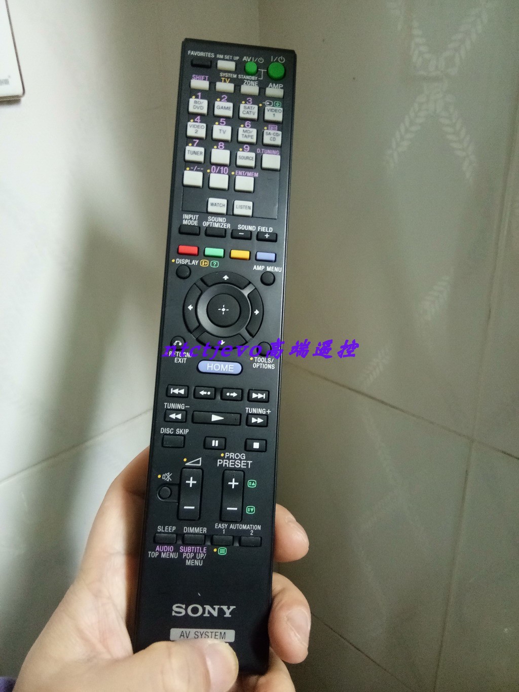 索尼SONY原装功放STR-DA3700ES家庭影院遥控器龘RM-AAP068 AAL040