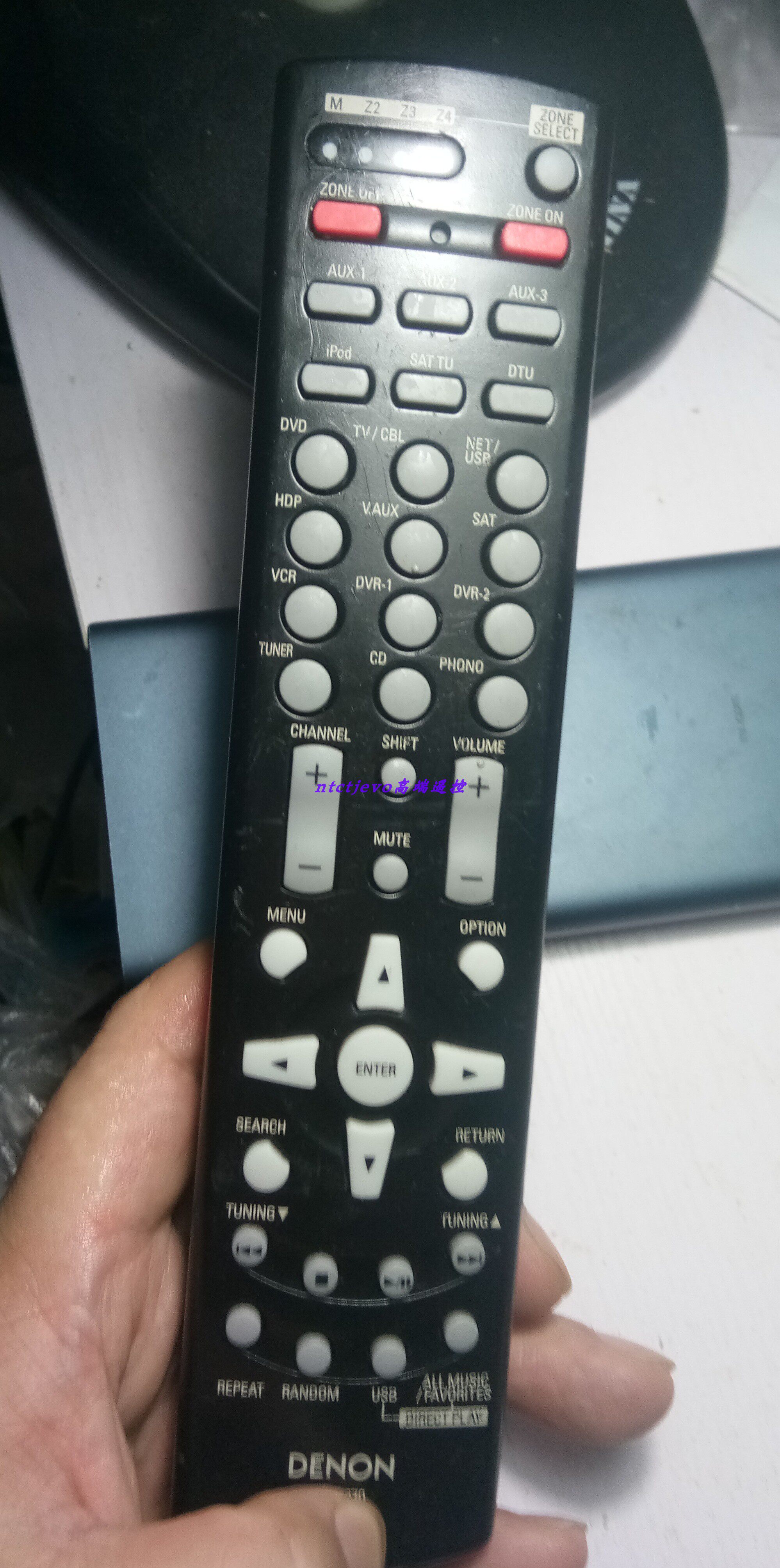 DENON天龙AVR-5308CI功放4308 3808原装遥控器龘RC-1070代RC-1121