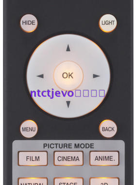 代用胜利JVC投影仪DLA-RS56U RS66U X75R X95R遥控器旺RM-MH18G