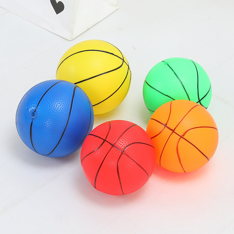 爱嘟嘟宝宝玩具篮球4寸手拍球