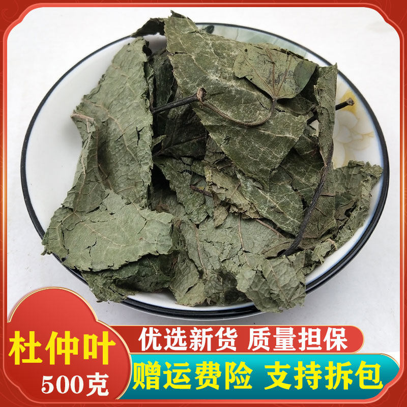 无硫杜仲 新树叶 杜仲 晒干 中药材 杜仲叶 新鲜干货 500g克包邮