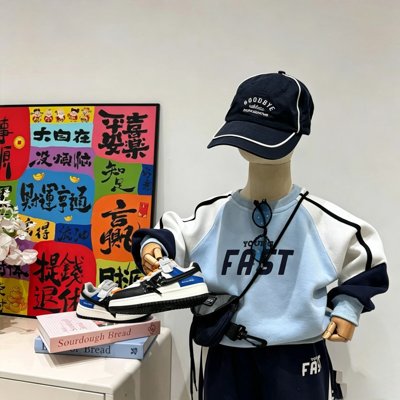 卫衣卫裤秋季新款套装韩版男童