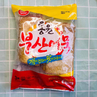 韩国东远釜山鱼糕鱼饼部队火锅关东煮小吃食材海鲜饼1000克包邮