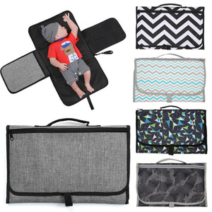 便携式初生婴儿换尿布垫防水隔尿垫可折叠尿布收纳包宝宝出行用品