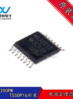 BQ76200PWR BQ76200PW 丝印BQ7620B 封装TSSOP-16 电池驱动器