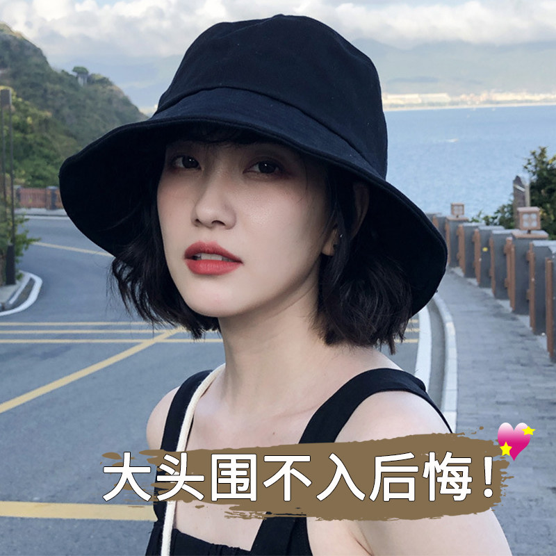 大头围渔夫帽女春夏加大帽檐遮脸防晒适合方圆脸显脸小百搭盆帽男,服饰配件/皮带/帽子/围巾,帽子,淘宝优惠券,粉丝福利购,淘宝优惠卷