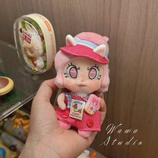 泡泡玛特Molly娃衣爱火衣服心火怒放angrymolly娃衣可爱毛绒公仔