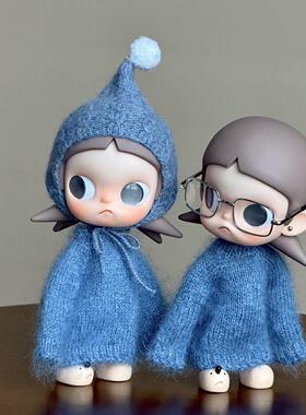 Zsiga娃衣服可动人偶娃衣20cm娃衣向往之处蓝色毛衣帽子嘎子姐装