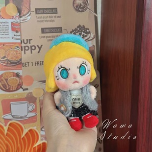 泡泡玛特angry molly娃衣Molly心火怒放娃衣赤火娃衣可爱公仔衣服