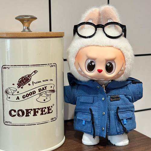 泡泡玛特娃衣拉布布labubu娃衣冬