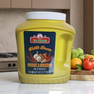 泰娘顶上香椒膏2.7kg辣椒膏辣椒酱冬泰式料理阴功汤调料辣椒膏