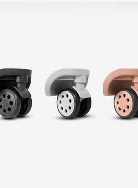 行李箱轮子配件万向轮鸿日A77旅行箱拉杆箱BM003静音脚轮万宏A15