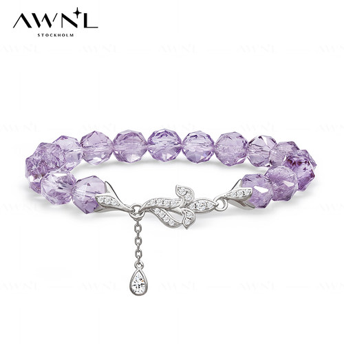 AWNL鸢尾精灵紫水晶手链