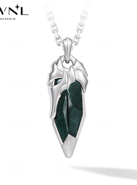 AWNL霖奈北境勇士荣耀头冠项链