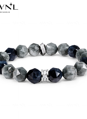 AWNL飞鹰鹰眼石手链男款