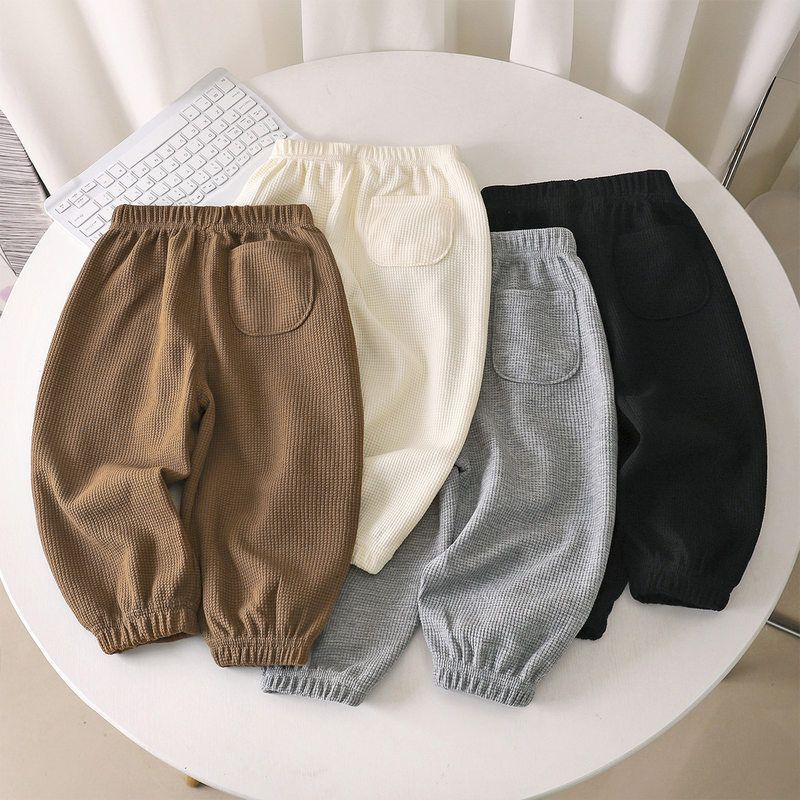 儿童春秋外穿长裤男女童单裤