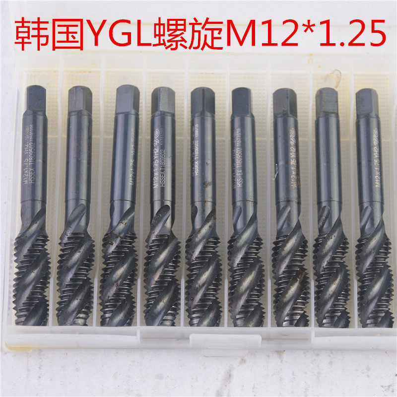 Used Imported Tap Imported Tapping machine Silk tap the republic of korea YG Spiral wire tapping M12*1.75 Du Guin the Hardware/Tool , Cutting , Taps , Machine Taps  category - from Buy2taobao.com to provide professional Taobao agent buy service