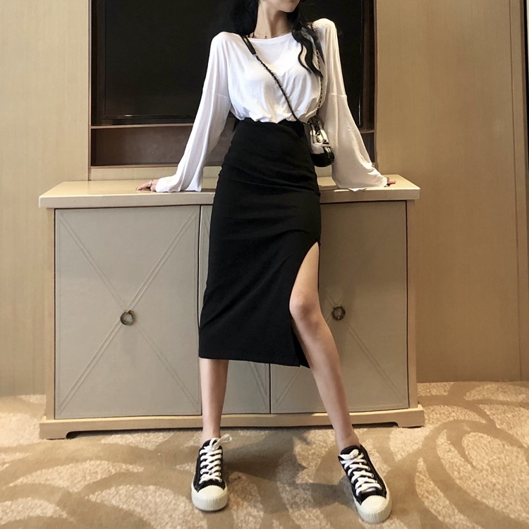 2019春夏装百搭显瘦宽松短袖T恤女开叉半身裙俏皮两件套法国小众在类目 户外/登山/野营/旅行用品, 户外服装, 冲锋衣裤, 冲锋衣中 - 来自Buy2taobao.com提供专业的淘宝代购服务