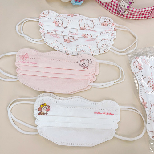 mikko美颜蝶形口罩一次性防护