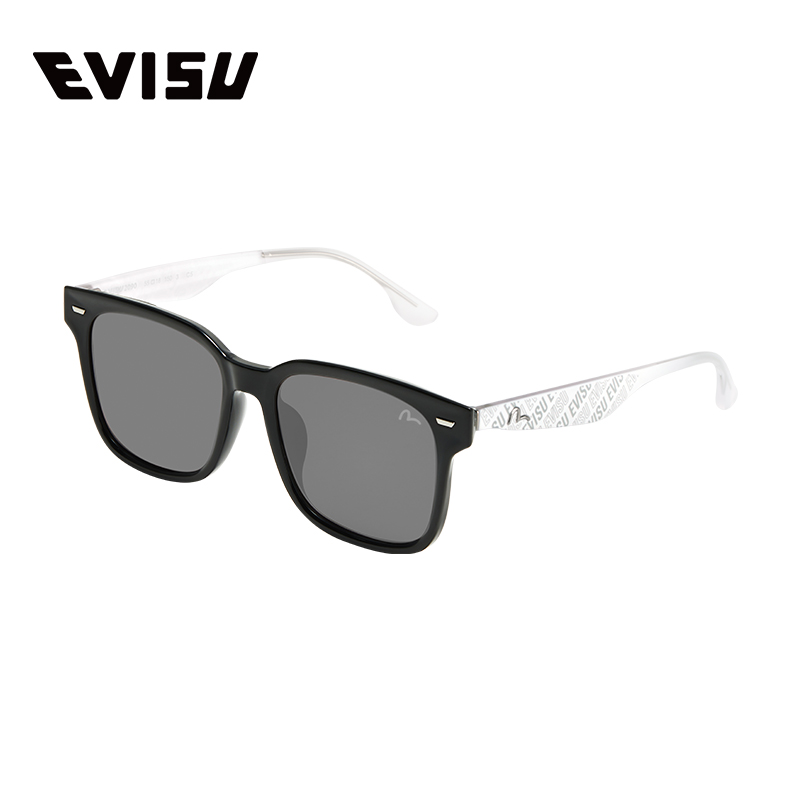 EVISU眼镜惠美寿男街拍网红墨镜超轻TR女时尚太阳镜 C5