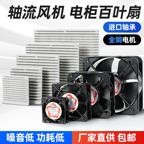 风机散热网罩轴流百叶窗/24组