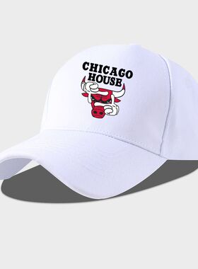 公牛队23号篮球联名棒球帽纯棉帽子男青少年打球户外运动鸭舌帽子