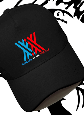 darling in thefranxx周边国家队02动漫男女周边鸭舌帽休闲棒球帽