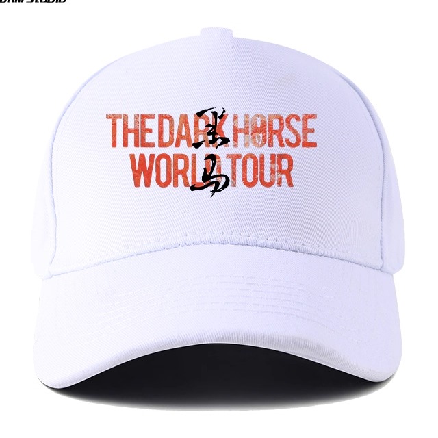 李荣浩2025 “黑马”演唱会周边遮阳鸭舌帽男女夏季应援棒球帽子