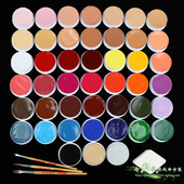 戏曲油彩彩绘用品京剧油彩无毒戏剧底色京剧越剧防水彩绘油彩颜料