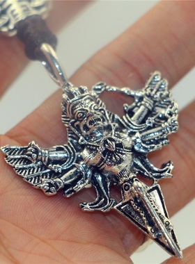 大鹏金翅鸟吊坠降魔杵包包饰品