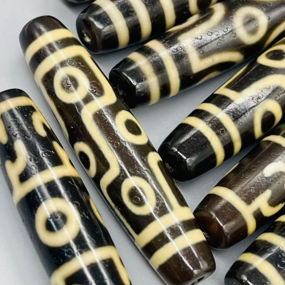 西藏天然玛瑙包浆老天珠保真品三五六七九眼颈珠吊坠项坠饰品男女