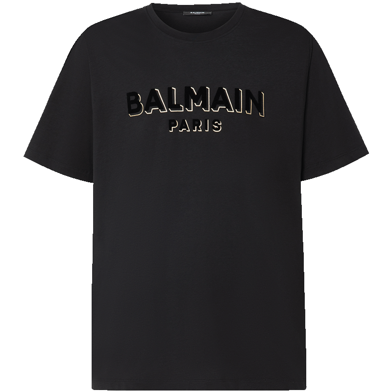 BALMAIN棉质休闲短袖T恤
