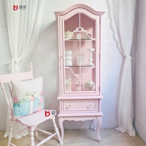 法式展示柜餐边柜酒柜手办柜娃柜