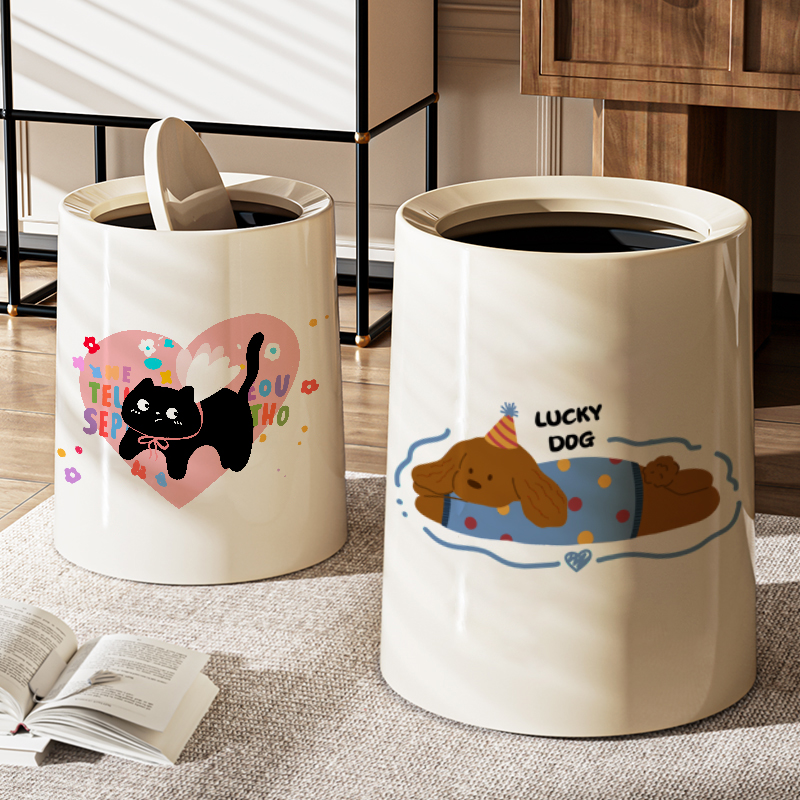 厨房家用垃圾桶高桶身免弯腰