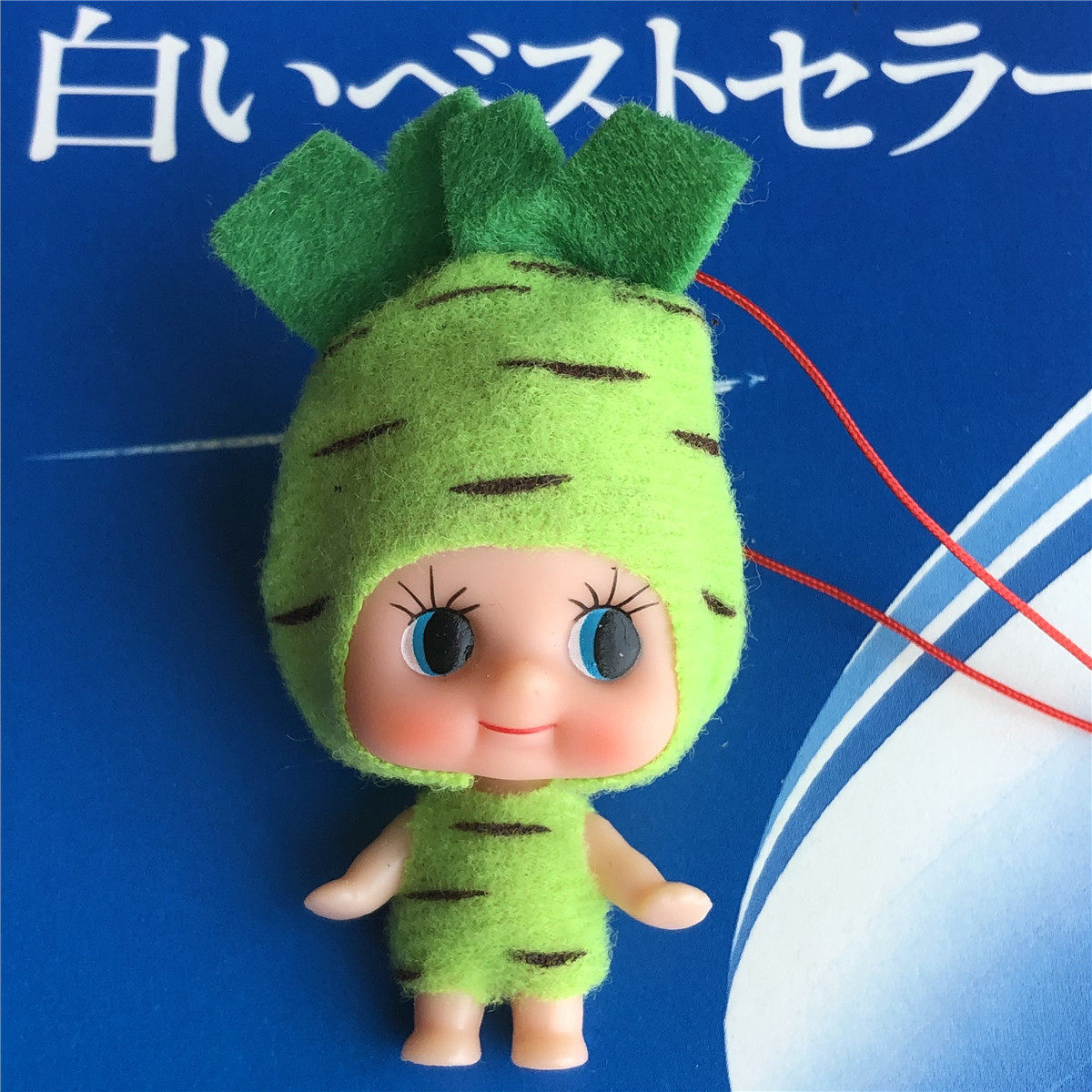 thumbnail for Japan Culture House Regional Limited Kewpie Salad Dressing Kewpie Doll Keychain