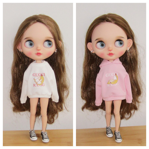 blythe小布娃娃衣服配件ob24 ob27芭可比儿丽佳 azone 手作娃衣