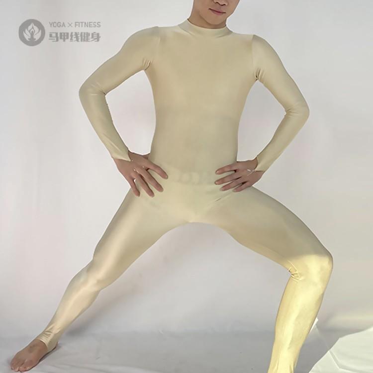 舞蹈服男专业高弹力连体芭蕾形体