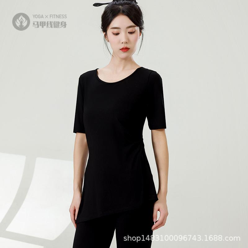 女舞蹈练功服套装紧身形体训练服