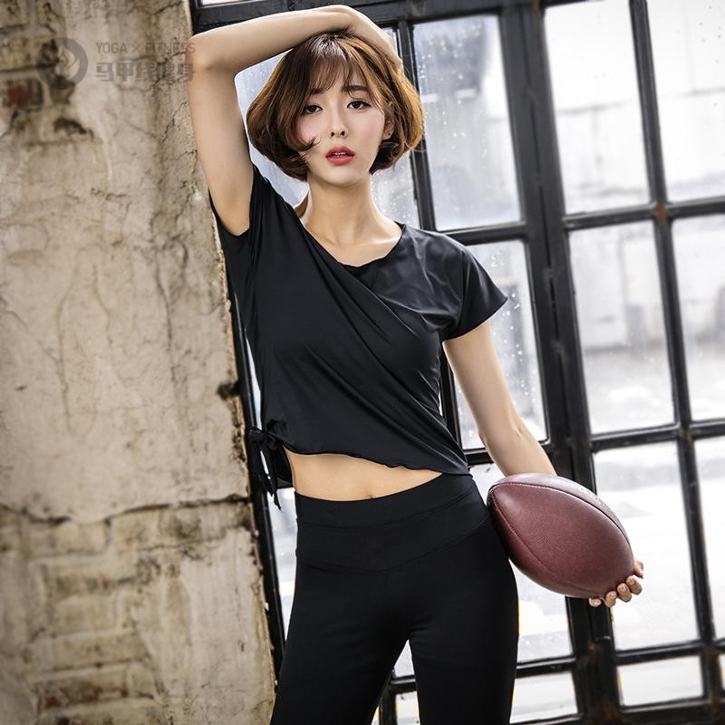 新款运动套装女秋跑步弹力紧身