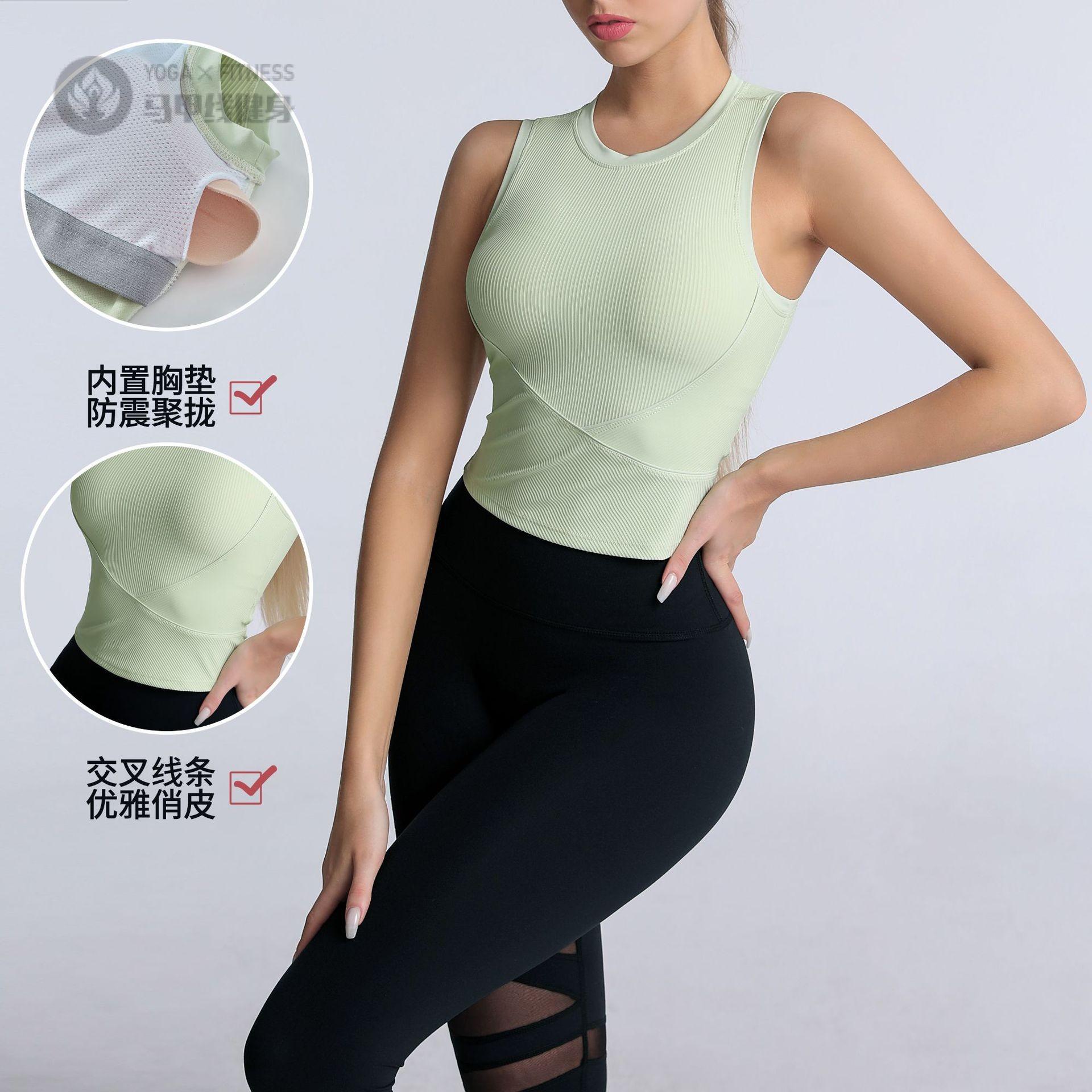 运动背心外穿女紧身跑步快干健身