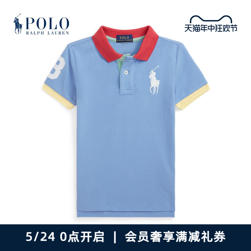 经典款BigPony棉质Polo衫