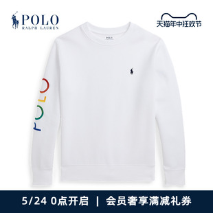 24年春渐变色徽标针织运动衫 Ralph Lauren 拉夫劳伦男童 RL41613