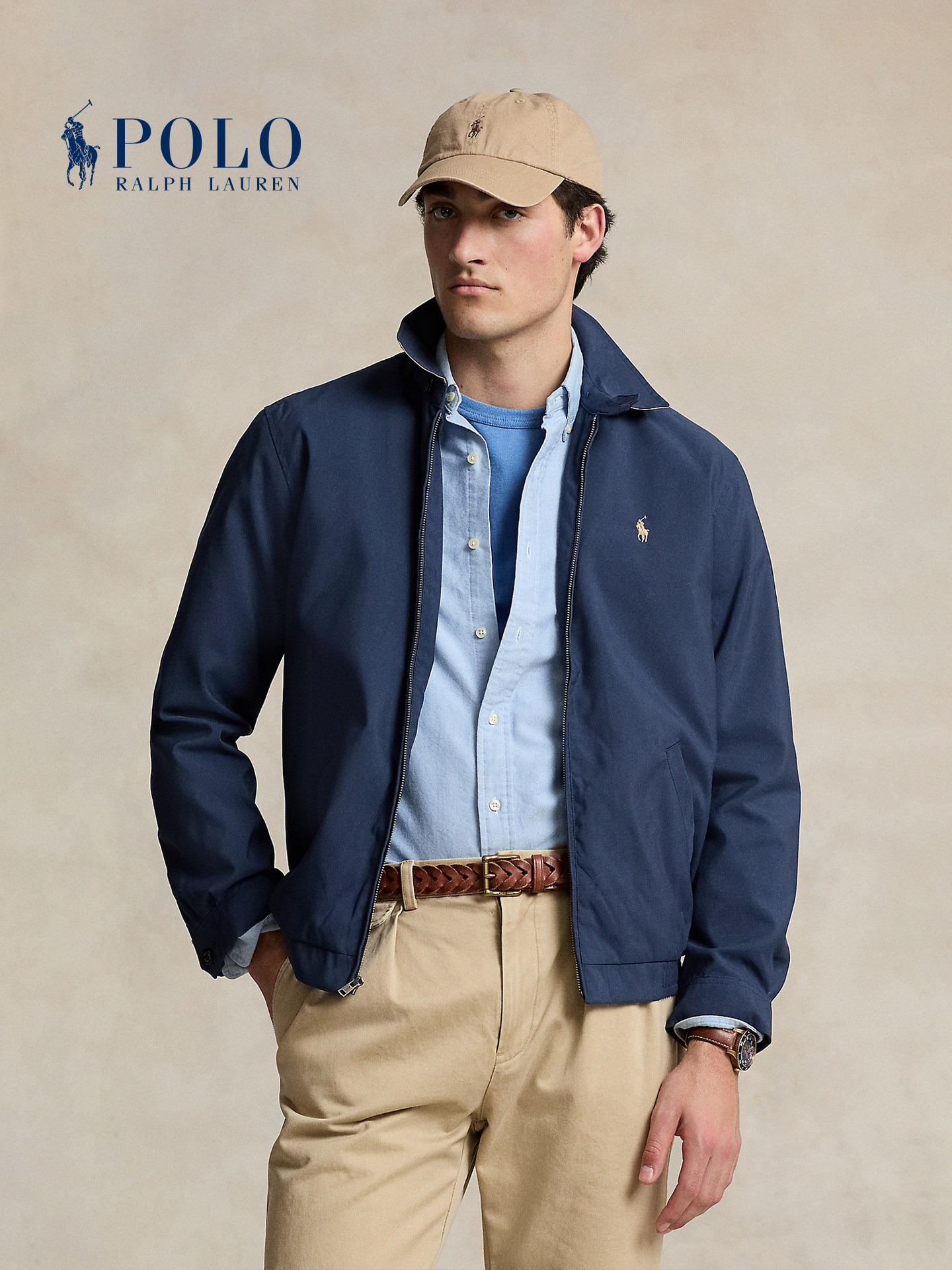 Ralph Lauren/Мужская классическая спортивная ветровка Ralph Lauren RL11540 Изображение 1