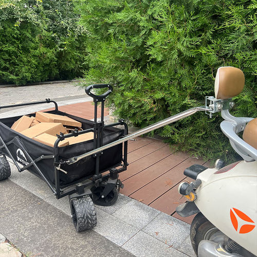 电动车拖车拖挂摩托车后挂小拉车小吃车挂车户外露营摆摊钓鱼拉货