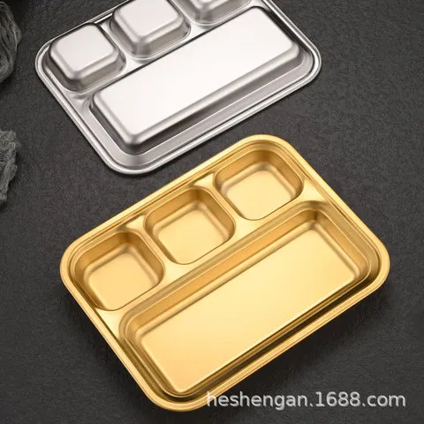 酱料碟烧烤蘸料调料盘直销分格工厂韩式烤肉盘子一体不锈钢304,餐饮具,盘,淘宝优惠券,粉丝福利购,淘宝优惠卷