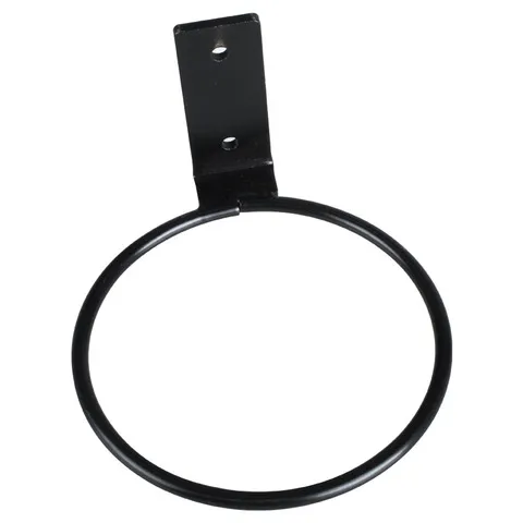 实用英寸盆栽壁挂式挂钩收纳架户外室内花篮架4.5.6.8环形挂墙式