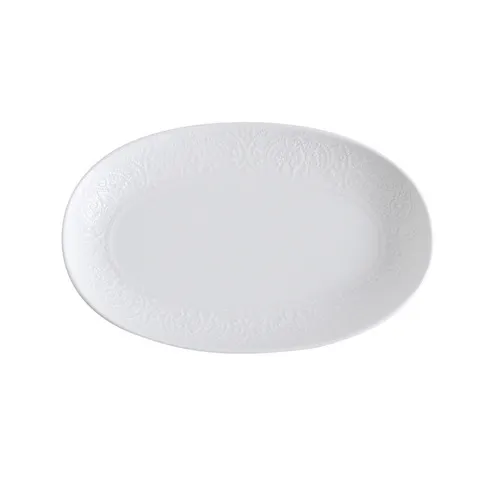 蛋糕西餐盘子可制创意点心盘ins浮雕牛排盘家用陶瓷LOGO鱼盘北欧